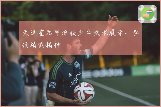 天津霍元甲学校少年武术展示，弘扬精武精神